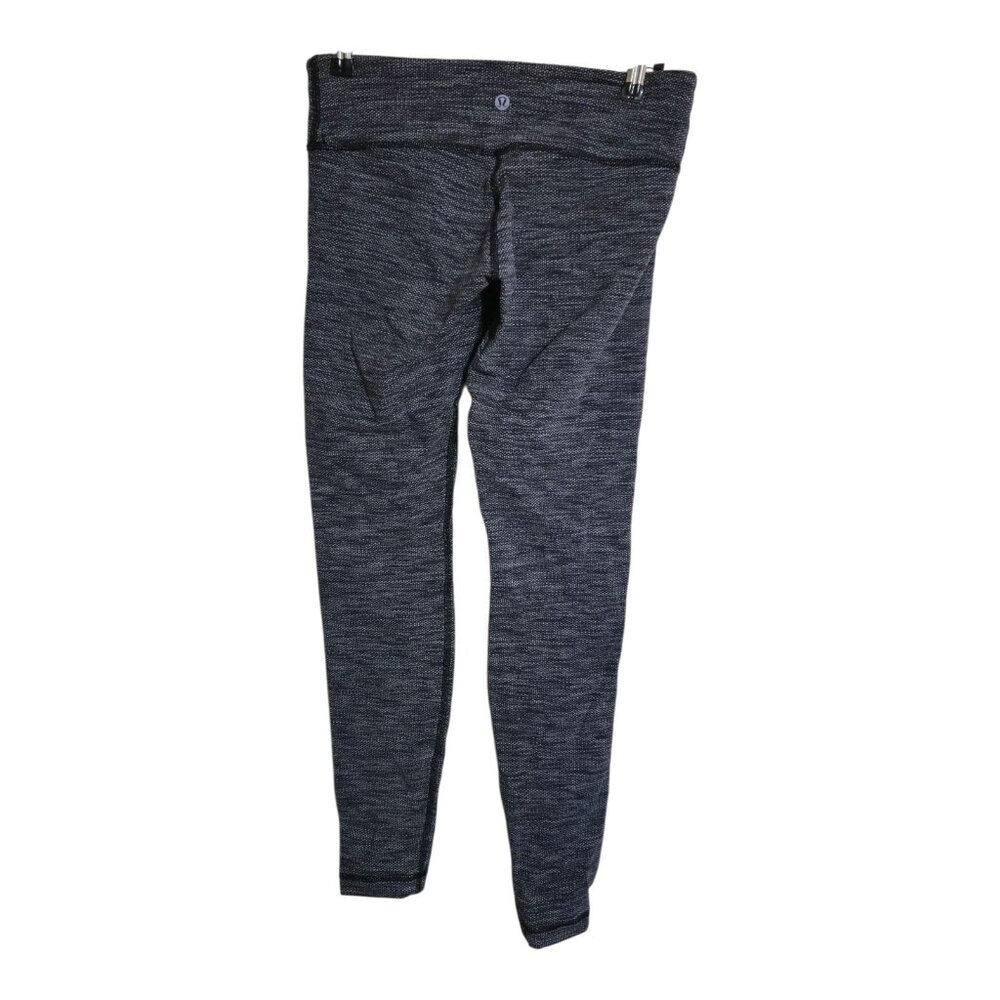 Lululemon Pants Womens 6 Black Pink Groove Wide Leg Yoga Athletic Activewear